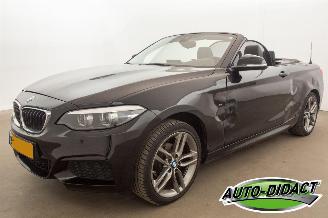 skadebil auto BMW 2-serie 218i Automaat Navi Camera Leder Clima 2018/6