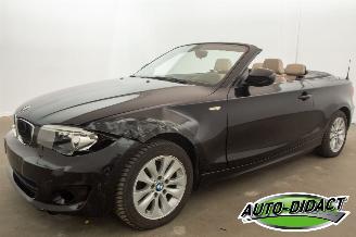 krockskadad bil auto BMW 1-serie 118d Cabrio Clima Leder 2011/8
