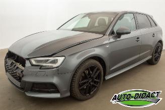 krockskadad bil auto Audi A3 1.0 TFSI Automaat 82.189 km Clima Navi Leder 2019/2