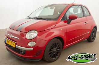 krockskadad bil auto Fiat 500 1.2 Automaat Airco Pop 2011/2