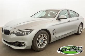 Voiture accidenté BMW 4-serie 418d 110kW Automaat Navi Leder 2018/10