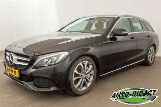 Voiture accidenté Mercedes C-klasse 350e Automaat Navi Leder MOTORSCHADE Lease Edition 2016/7
