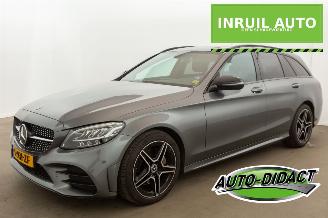 skadebil auto Mercedes C-klasse C200 Automaat Pano Navi Clima AMG Business Solution 2021/9