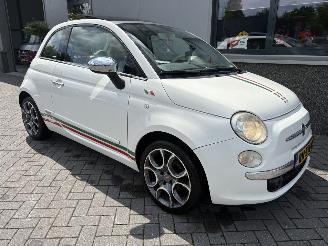 krockskadad bil auto Fiat 500 1.2 Lounge 2011/5