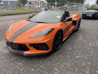 damaged passenger cars Corvette  C8 Corvette Sting Ray C8 Europese auto 2025