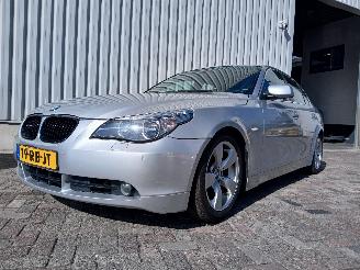 Schadeauto BMW 5-serie 5 serie (E60) Sedan 525i 24V (M54-B25(256S5)) [141kW]  (09-2003/02-200=
5) 2005/1