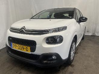 krockskadad bil auto Citroën C3 C3 (SX/SW) Hatchback 1.2 Vti 12V PureTech (EB2F(HMZ)) [60kW]  (07-2016=
/...) 2017/8