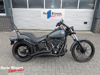 krockskadad bil motor Harley-Davidson Night train 88 FXSTB 2006/2