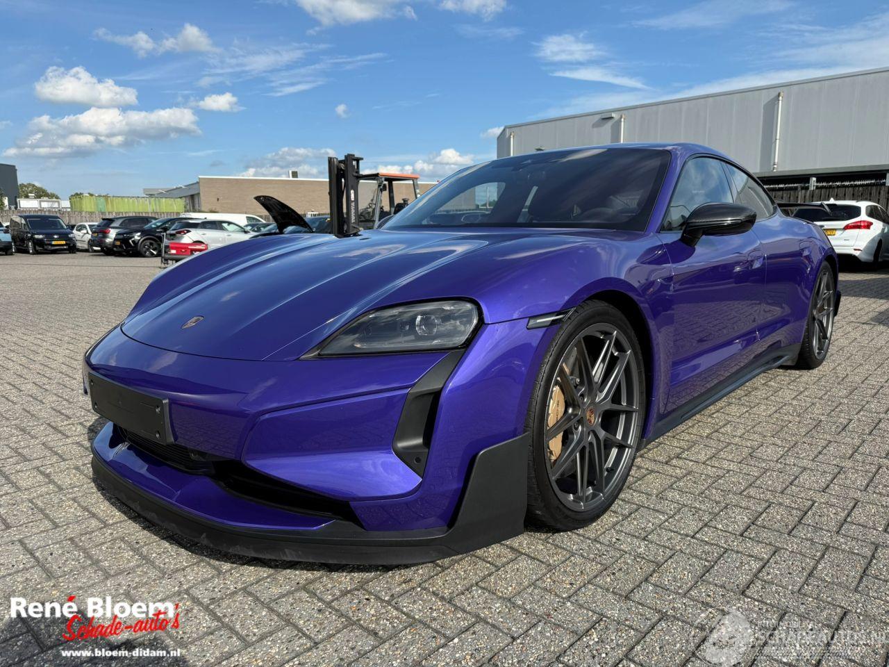 Porsche Taycan Turbo GT Weissach pakket 1108pk Keramische remmen