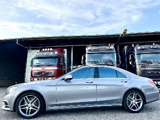 Voiture accidenté Mercedes S-klasse 500 4.7 V8 bi-turbo 455pk aut + F1 Amg Edition 1 - pano - alcantara hemel -  softclose - keyless - burmester - nightvision - memory v+a - sfeerverl 2013/10
