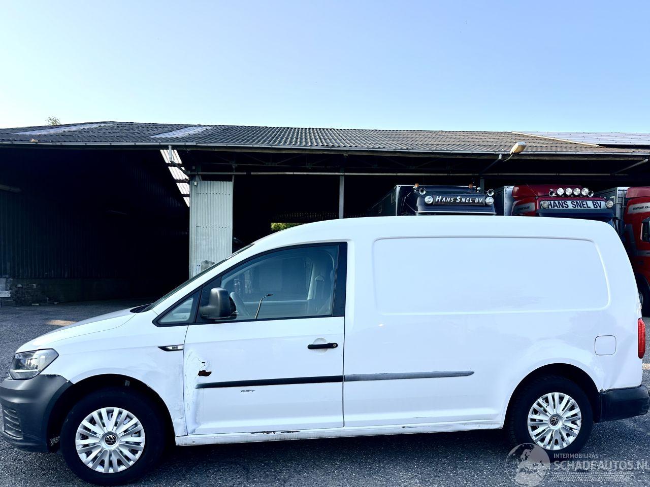 Volkswagen Caddy maxi 2.0 TDI L2H1 BMT Easyline - nap - 2018 - schuifdeur - klapdeuren - elektr pakket - rondom beschadigt