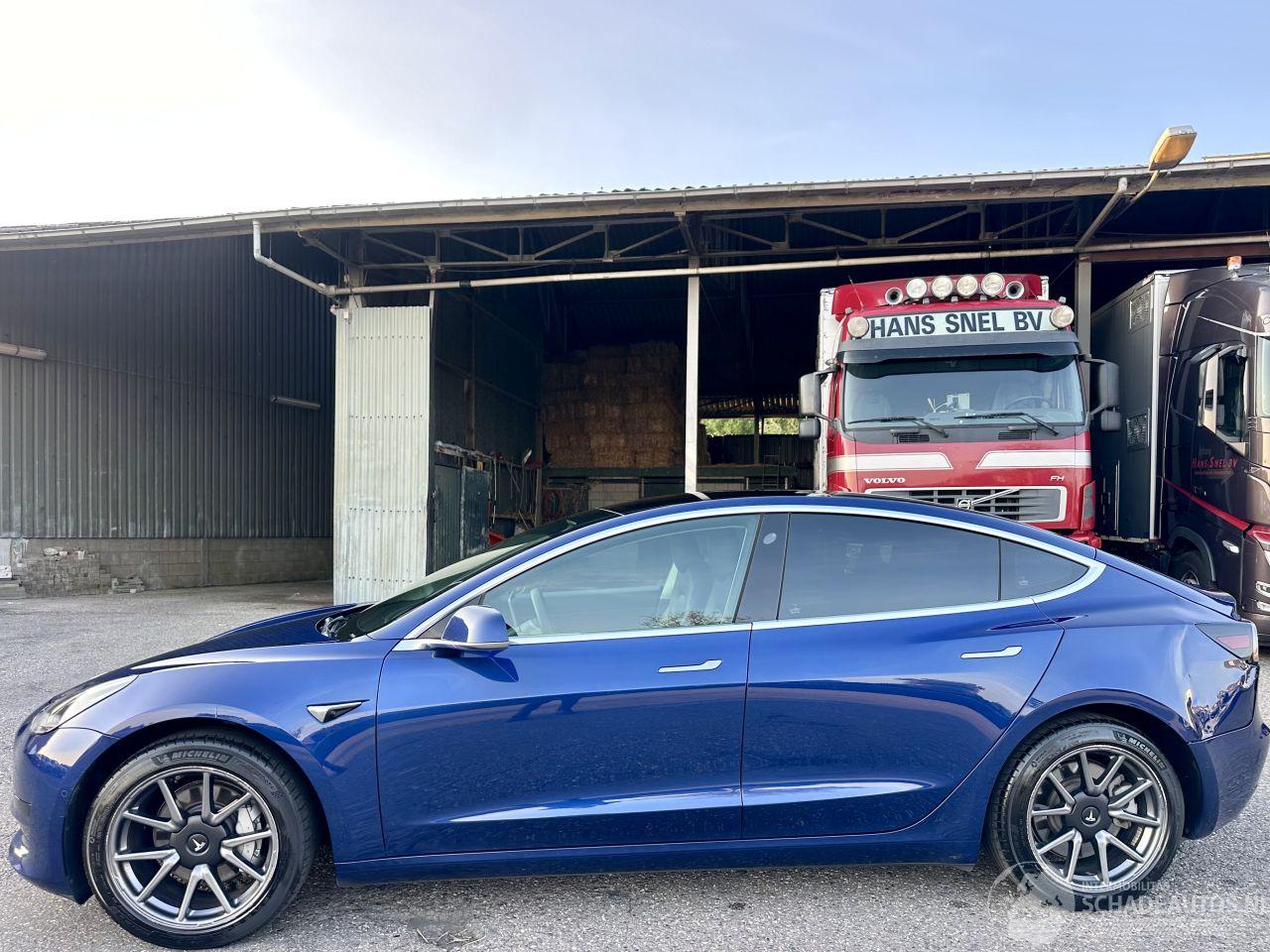 Tesla Model 3 Gereserveerd Standard rwd Plus 60kwh 238pk aut - nap - pano - 3x cam - leer - stoelverw - self driving