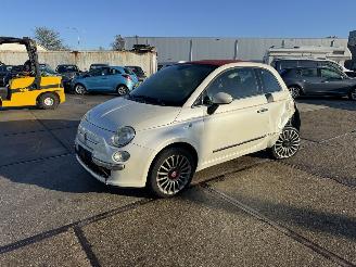 Voiture accidenté Fiat 500C 0.9 TwinAir Lounce 2011/3