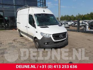 Vrakbiler auto Mercedes Sprinter Sprinter 3,5t (907.6/910.6), Van, 2018 314 CDI 2.1 D RWD 2020/9