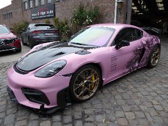 krockskadad bil auto Porsche Cayman 718 GT4 RS 2025/6