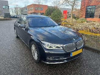 skadebil auto BMW 7-serie 740e LWB i-Performance / Full Options SCHADEVRIJ/ DAMAGED FREE/UNFALL FREI ! 2016/8