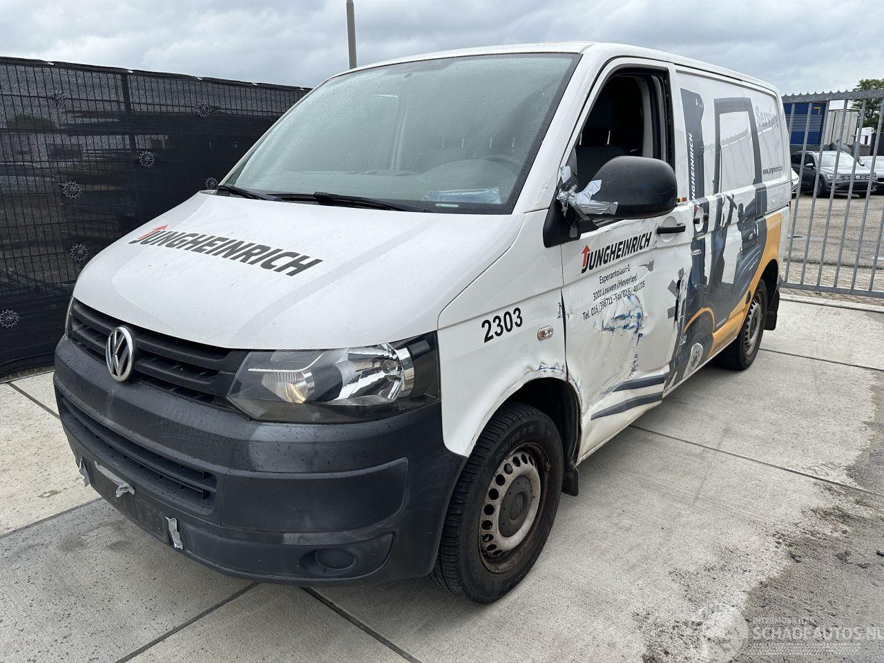 Volkswagen Transporter 2.0 TDI MINIMAL DRIVEABLE DAMAGE 60.000KM! | AIRCO | CRUISE