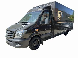 krockskadad bil bedrijf Mercedes Sprinter 316 CDI / VOLLEDIG RIJDBAAR / GEBRUIKERSSPOREN! 2016/12