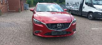 Mazda 6 2.2-diesel 175pk 4x4 Automaat Full-Led Full-Leder Memory Navi Head-up Blindspot systeem Bose-sound Climatecontrol CruiseControl radar Stoelverwarming Lichtautomaat Privacyglas keyless Entry trekhaak Parkeersensoren 19-inch mazda velgen picture 13