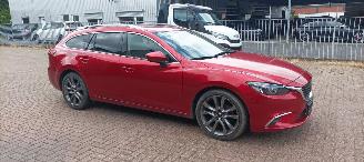 Mazda 6 Executive Line 2.2 Automatik 4x4 Full-Leder Full-Led Navi JBL-audio headup Display keyless Entry trekhaak Blindspot systeem Climatecontrol CruiseControl met radar picture 2