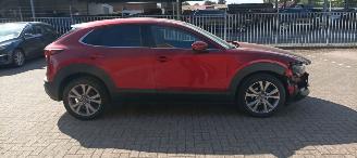 Avarii autoturisme Mazda CX-30 Bj 8-2019 1.8 Climatecontrol Leder Navi Led-Koplampen Led-Achterlichten Stoelverwarming Lichtautomaat Privacyglas keyless Entry Bose Soundsystem elektrische achterklep 2019/8
