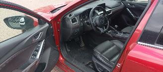 Mazda 6 Bj 2-2015 2.2 4WD Automaat Navi Led koplampen led achterlichten leren Sportstoelen met Memory keyless Entry trekhaak picture 17