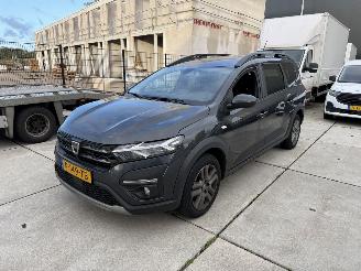 krockskadad bil auto Dacia Jogger 1.0 TCE 7 PERSOONS 81 KW NAVI - PDC - CLIMA 2022/6