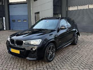krockskadad bil auto BMW X3 XDrive20i High Executive M-Pakket Pano 2015/11