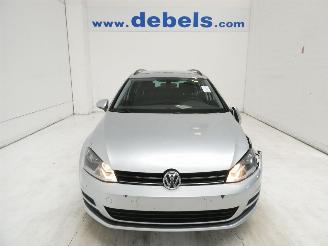 krockskadad bil auto Volkswagen Golf 1.6D VARIANT TRENDLI 2016/11