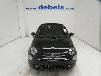 krockskadad bil auto Fiat 500C 500 LOUNGE 2021/3