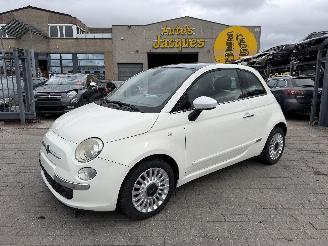 damaged passenger cars Fiat 500 FIRE - BRAND -FEU 2011/2