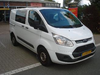 krockskadad bil bedrijf Ford Transit CUSTOM DUBBELE CABINE 2.2TDCI EURO 5 2014/11