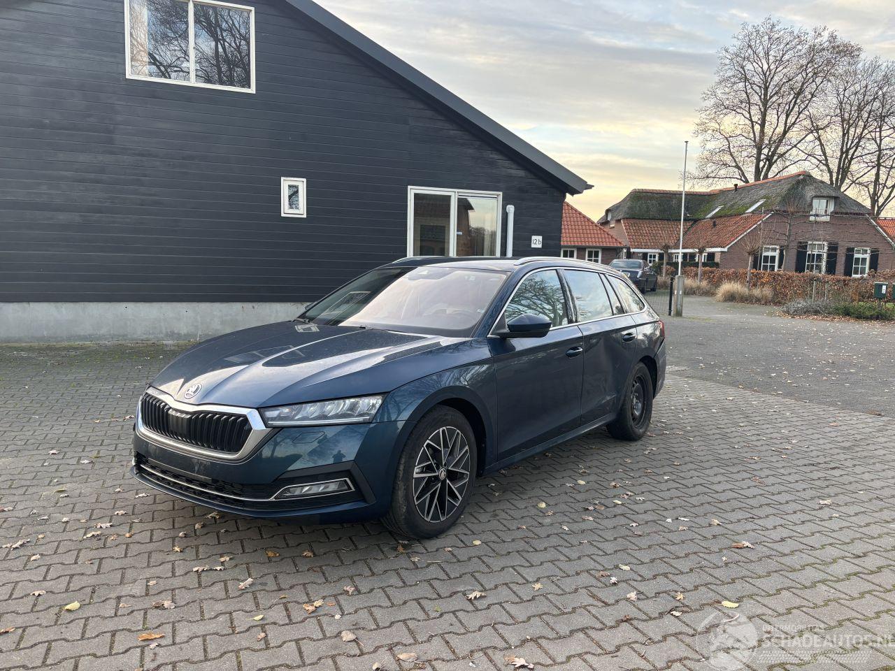 Skoda Octavia eTSI AUTOMAAT HYBRIDE NAVI CLIMA VIRT DASH CAMERA TREKHAAK LED B.J 12-2024