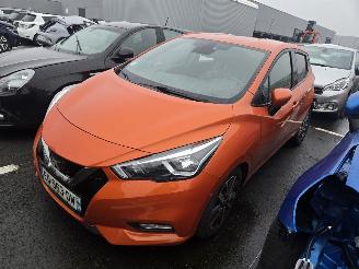 Damaged car Nissan Micra 0.9 igt 2017/8