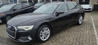 damaged passenger cars Audi A6 avant 50 TFSI e Quattro PlugIn*Laserlicht*Camera*Trekhaak*Leer*Ambiente*Memory*Stoelverwarming*DAB* 2023/10