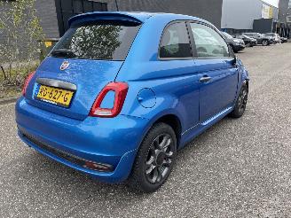 damaged passenger cars Fiat 500 500s 2017/10