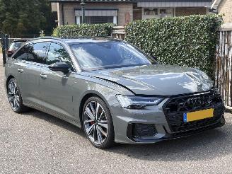 krockskadad bil auto Audi A6 avant 55 TFSI E QUATTRO PRO S LINE COMPETITION AUTOMAAT 265PK NP€99.588 2024/5