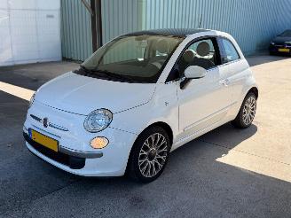 krockskadad bil auto Fiat 500 09. TwinAir Turbo Lounge Glasdak Nap 2015/5