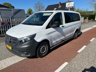krockskadad bil auto Mercedes Vito 116 CDI 120KW LANG PKW BRIEF 8P AIRCO KLIMA  AUT. 2019/1