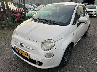 krockskadad bil auto Fiat 500 1.2 2008/6