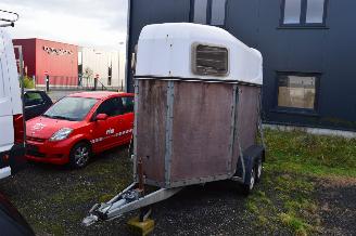 danneggiata carrello Böckmann  PAARDENTRAILER VOOR 2 PAARDEN ASS2 ABL 1993/7