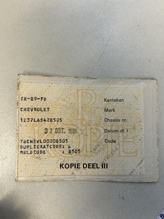 Chevrolet Corvette Targa, automaat picture 26